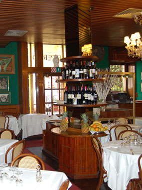 Ristorante Piperno, la sala principale Ristorante Piperno, la sala principale