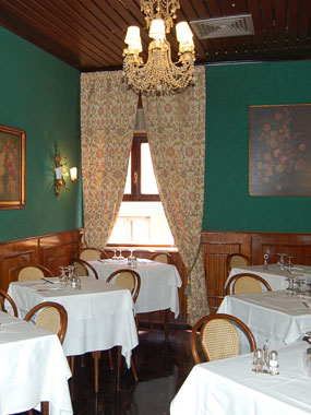 Ristorante Piperno, la saletta Ristorante Piperno, la saletta