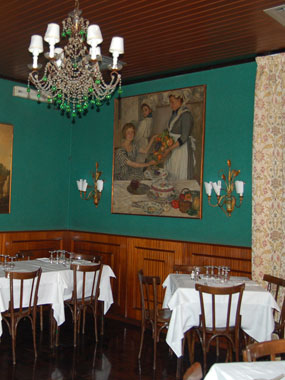 Ristorante Piperno, l'ultima sala Ristorante Piperno, l'ultima sala
