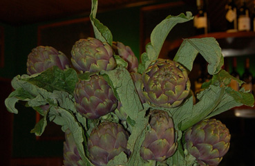 Ristorante Piperno, i carciofi