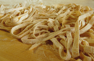 Ristorante Piperno, fettuccine fatte a mano