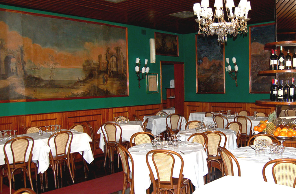 Ristorante Piperno, sala principale