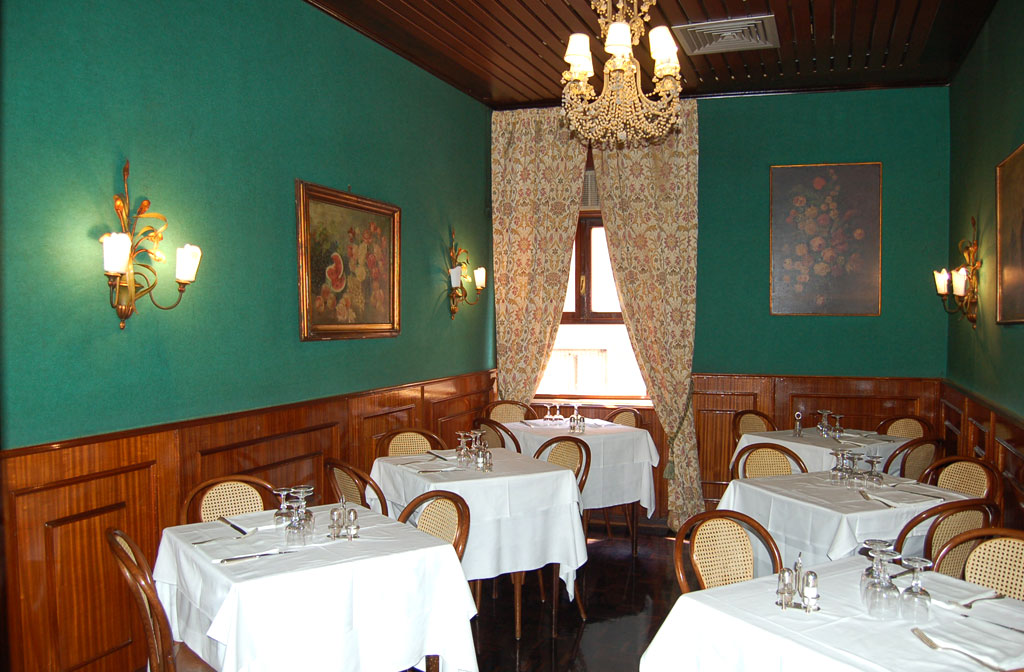 Ristorante Piperno, saletta