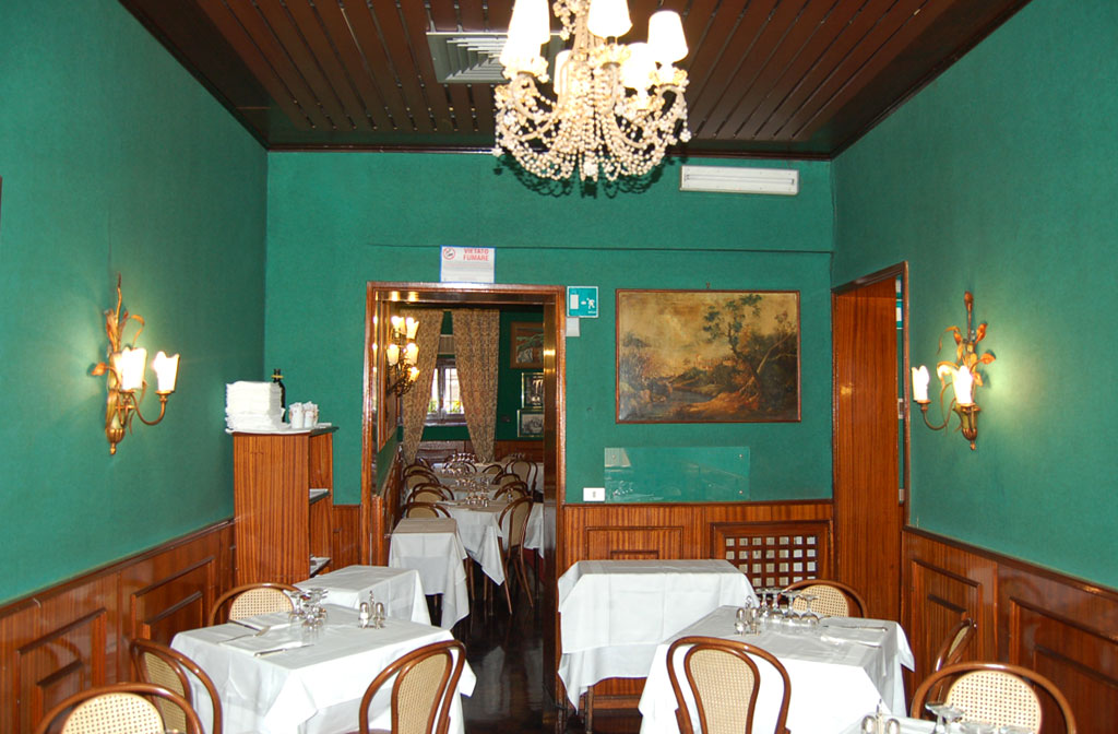 Ristorante Piperno, saletta